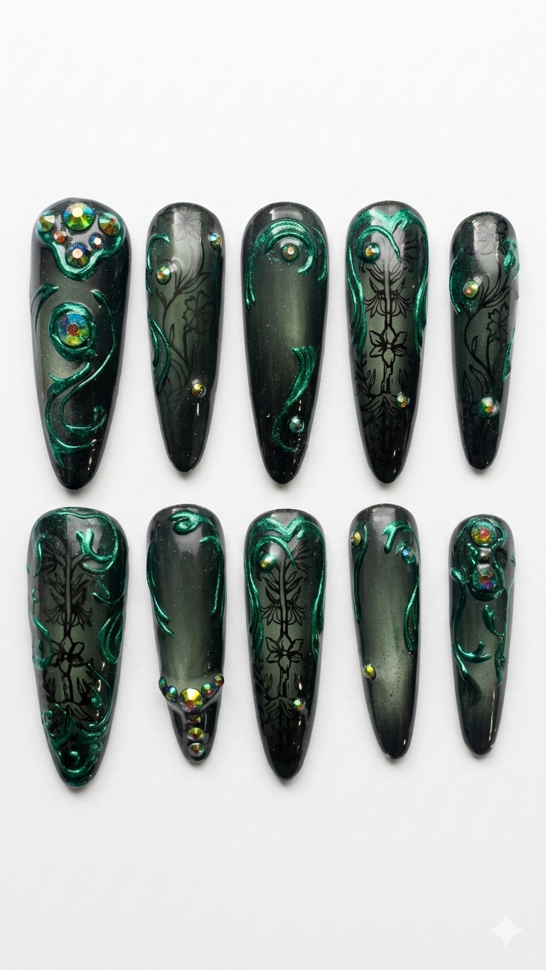 Midnight Castle Garden